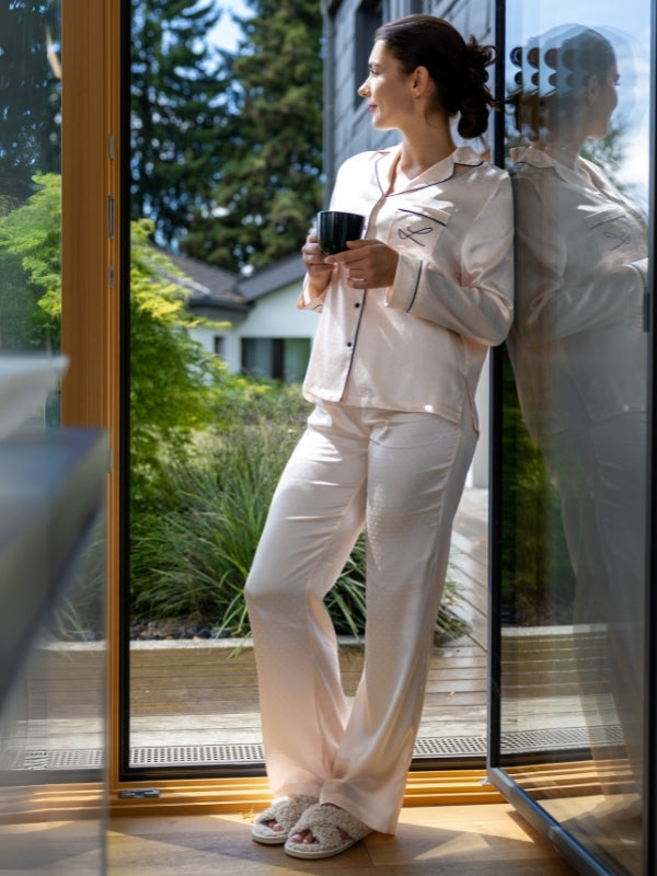 Pigiami lunghi a due pezzi