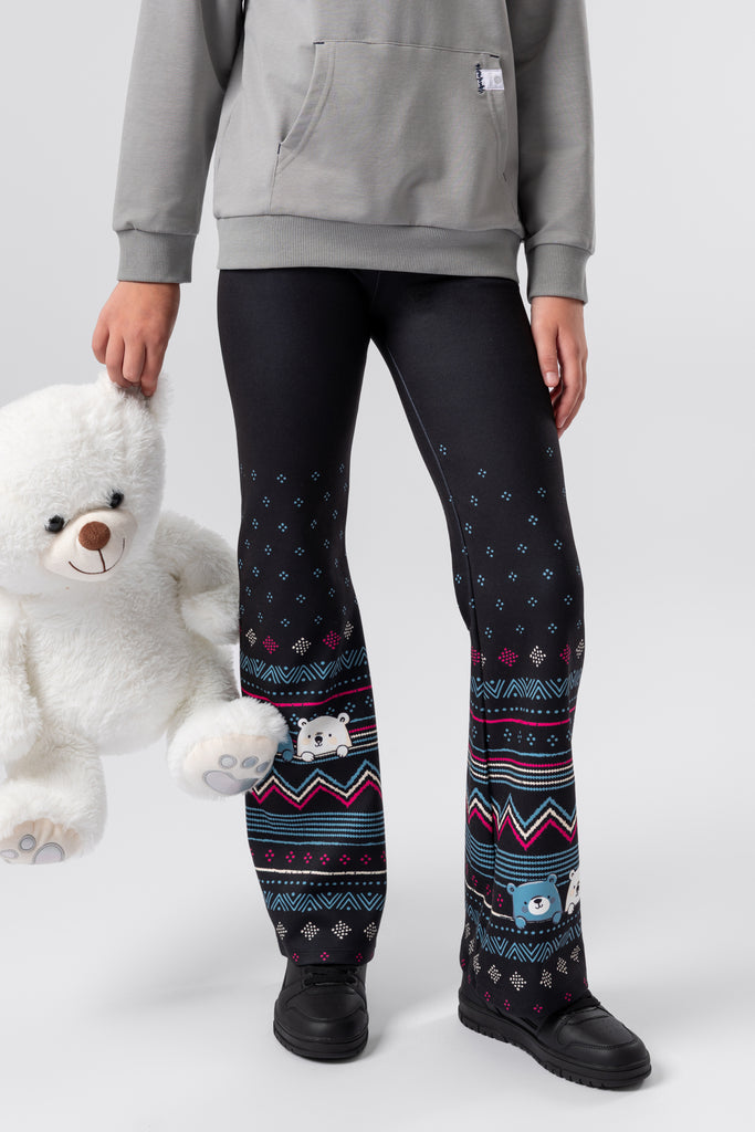lelosi polarosi relaxed leggings per bambini venisse 0