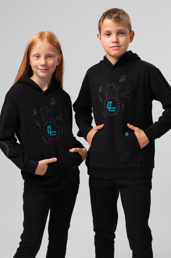 lelosi felpa supercomfort con cappuccio per bambini malmo 0