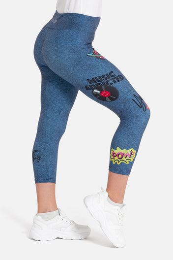 Felix Flora Capri Leggings Capri Per Bambine Felix & Flora - 6