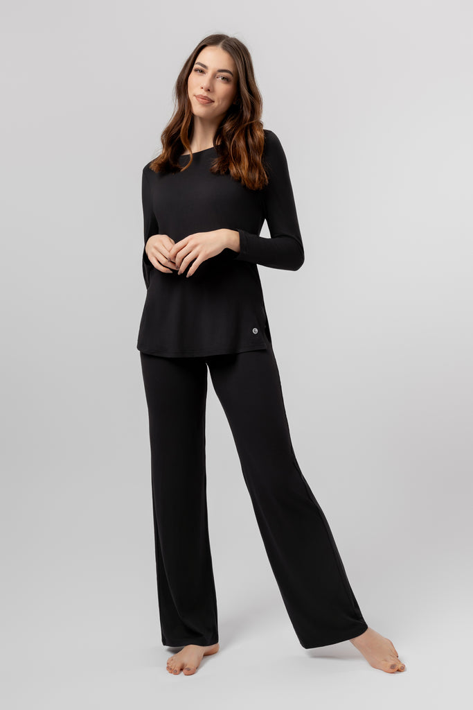 lelosi pigiama relaxed blackout 0