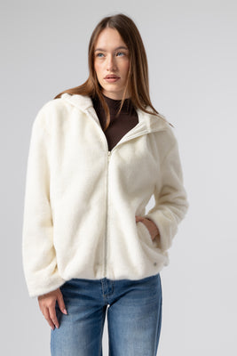 Giacca in pelliccia sintetica Cozy