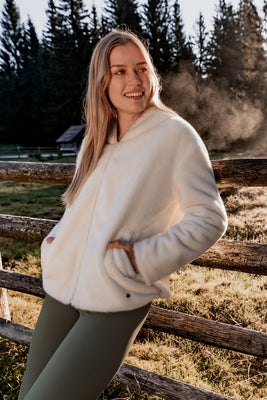 Giacca in pelliccia sintetica Cozy