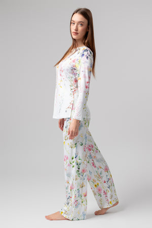 lelosi pigiama relaxed floret 1