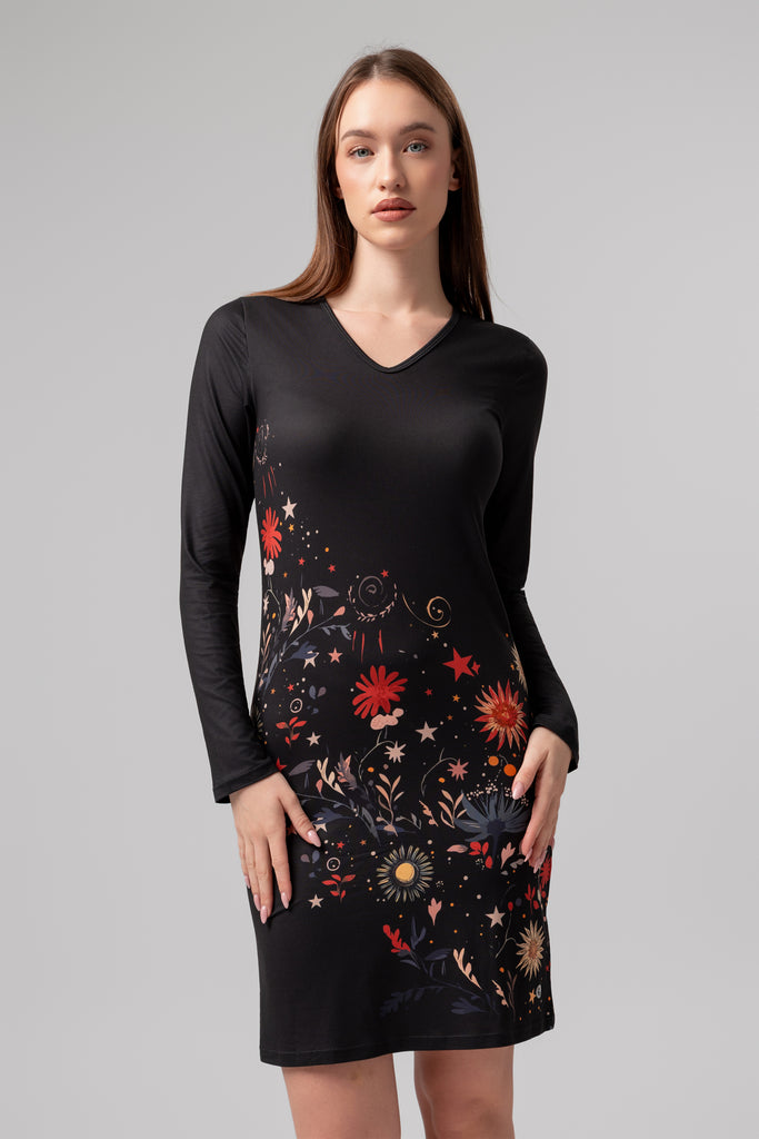 lelosi camicia da notte gardenia 0