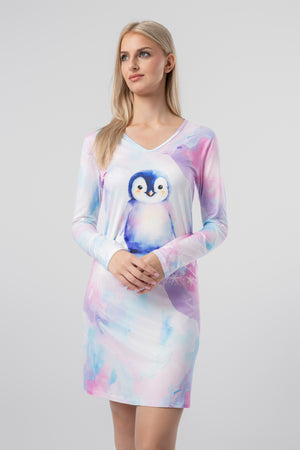 lelosi camicia da notte penguiny 1
