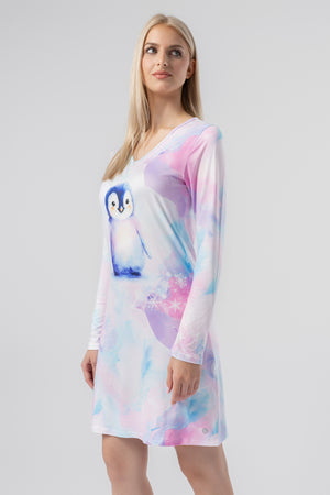 lelosi camicia da notte penguiny 1