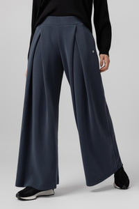 Pantaloni ChicLine Relaxed Azurea