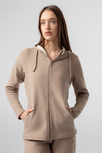 Felpa Supercomfort con cerniera Saweetie