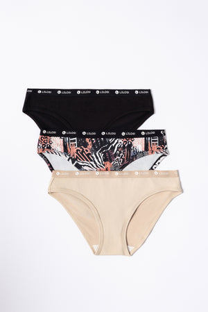 lelosi set di slip hipster lipari (confezione da 3) 1